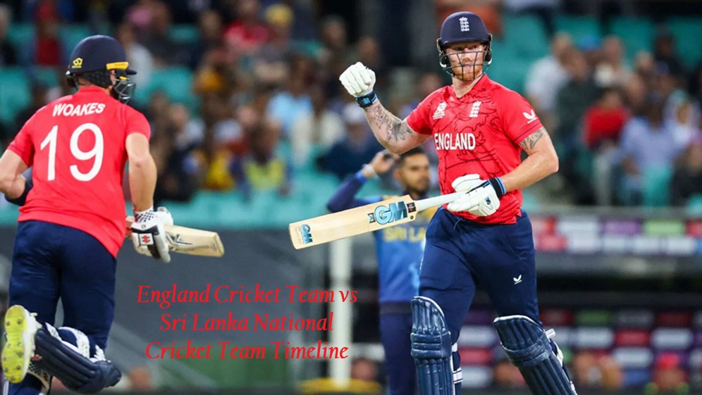 England Cricket Team vs Sri Lanka National Cricket Team Timeline