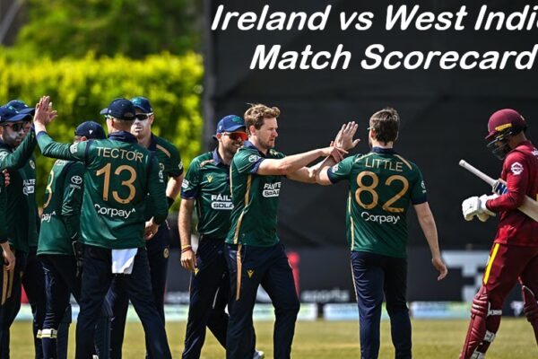 Ireland Cricket Team vs West Indies Cricket Team Match Scorecard