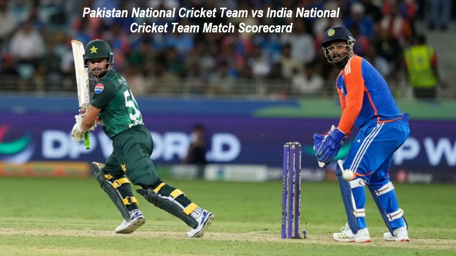 Pakistan National Cricket Team vs India National Cricket Team Match Scorecard