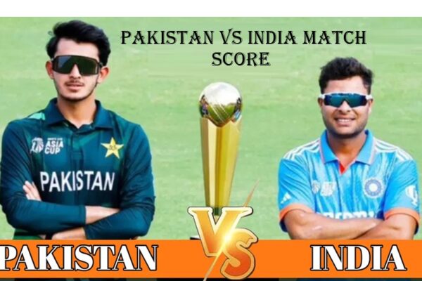 Pakistan vs India Match Score