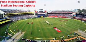 pune international cricket stadium seating capacity
