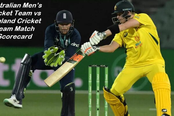 Australian Men’s Cricket Team vs England Cricket Team Match Scorecard