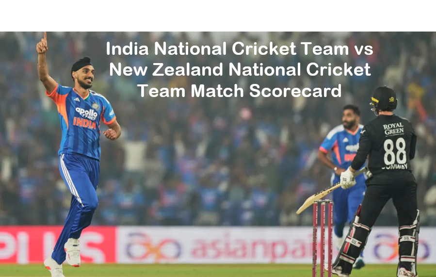 India National Cricket Team vs New Zealand National Cricket Team Match Scorecard