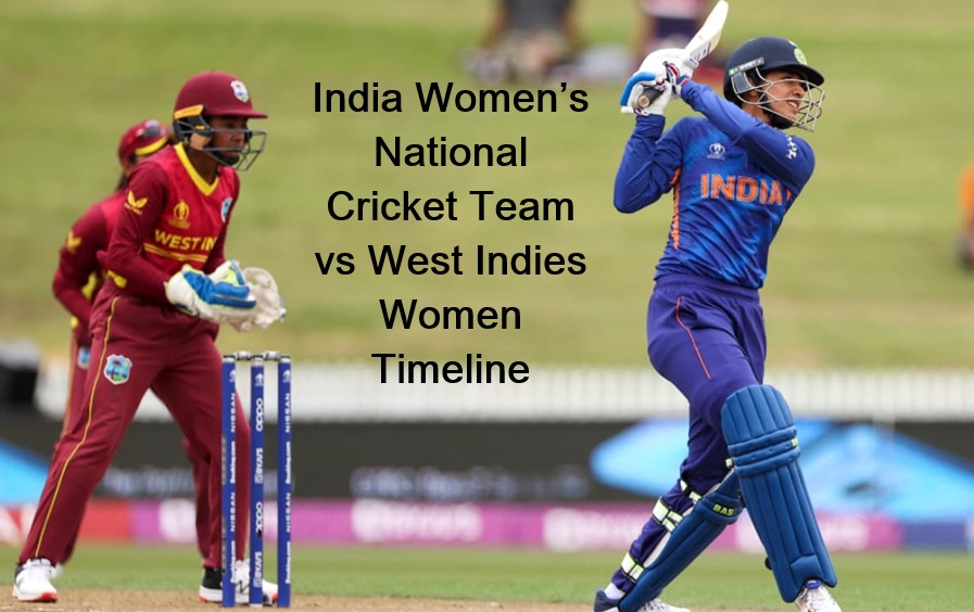 India Women’s National Cricket Team vs West Indies Women Timeline