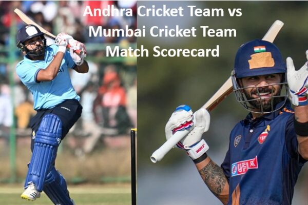 Andhra Cricket Team vs Mumbai Cricket Team Match Scorecard