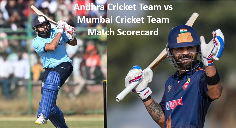 Andhra Cricket Team vs Mumbai Cricket Team Match Scorecard
