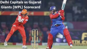 Delhi Capitals vs Gujarat Giants (WPL) Scorecard