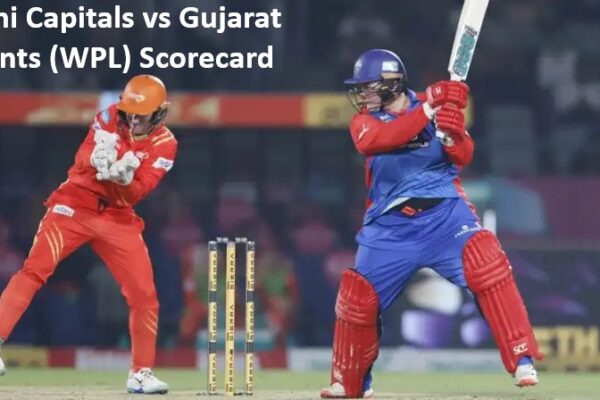 Delhi Capitals vs Gujarat Giants (WPL) Scorecard