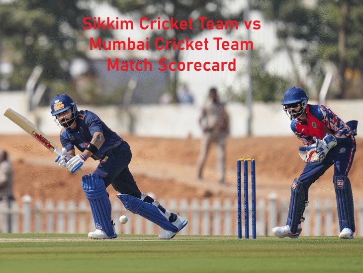 Sikkim Cricket Team vs Mumbai Cricket Team Match Scorecard