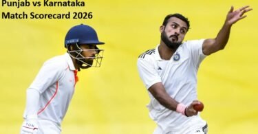Punjab vs Karnataka Match Scorecard 2026